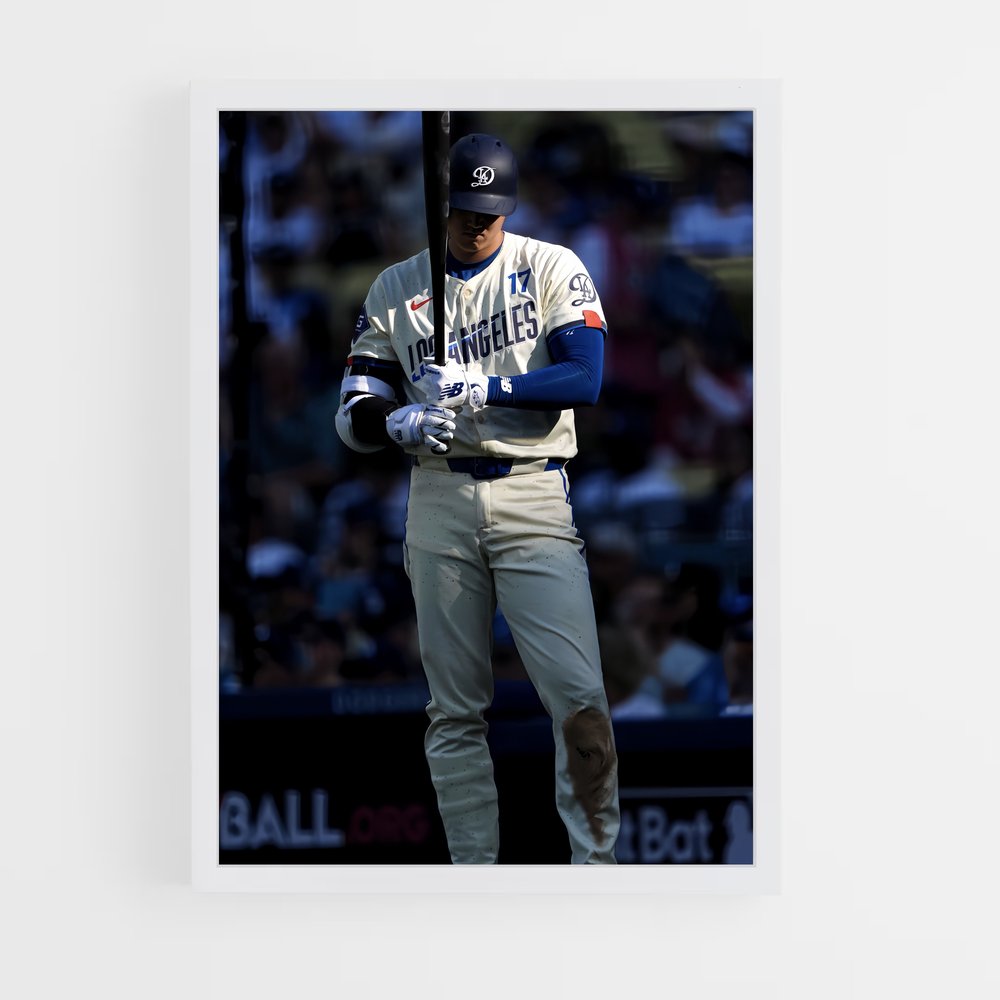Poster Shohei ohtani superstar – affiche Baseball (vue 3)